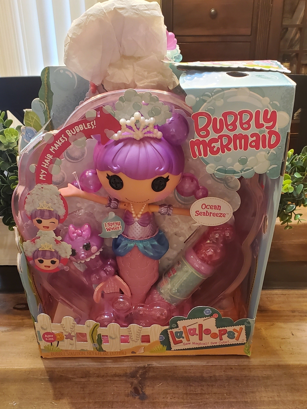 Bubbly Mermaid Lalaloopsy Doll - Purple & Pink